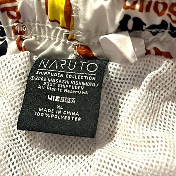 Men’s Naruto Ichiraku Ramen Noodle Soup Swim Trunks Shippuden Collection Size XL - Picture 7 of 7